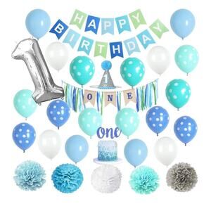 Vidal Crafts 1st Birthday Decoration Kit Boy - party kit